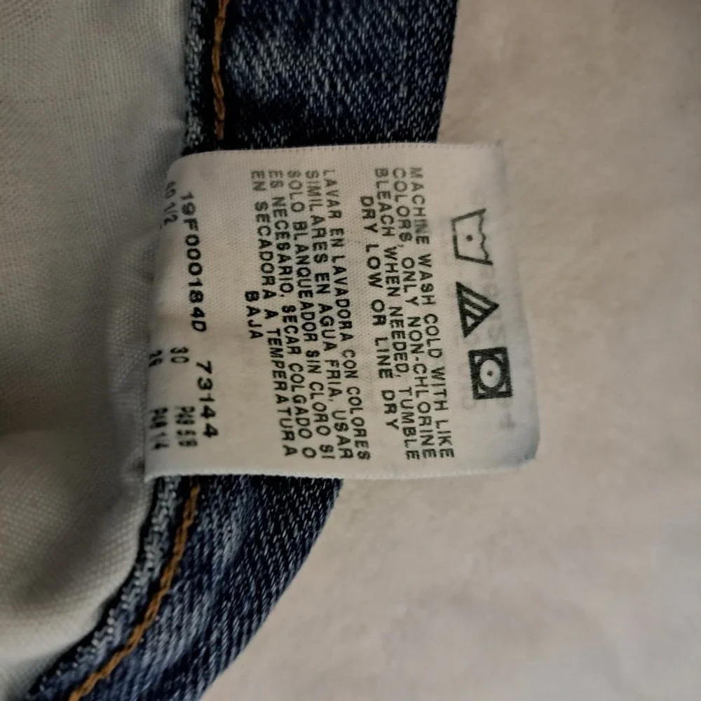 Lee Jeans Mens 38x29 Blue Relaxed Fit Straight Leg Denim Classic 90s Style‎